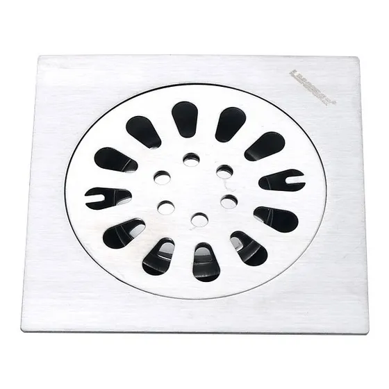Rejilla De Centro Piso De Acero Inoxidable 10x10 Cm