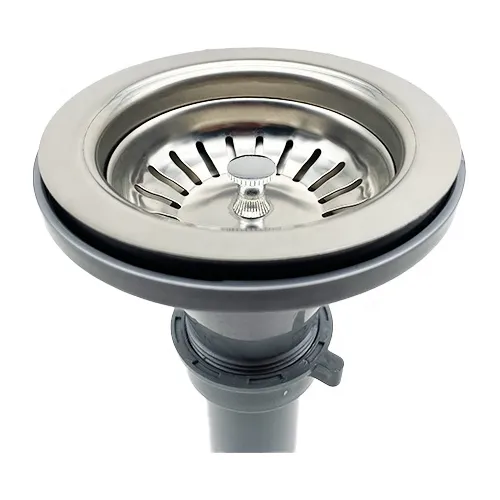 Desague Cesta Fregadero Acero Inox Y Plastico C/extension