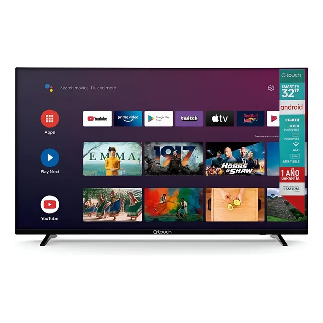 Pantalla 32  Pulgadas Q-touch Smart Tv Android
