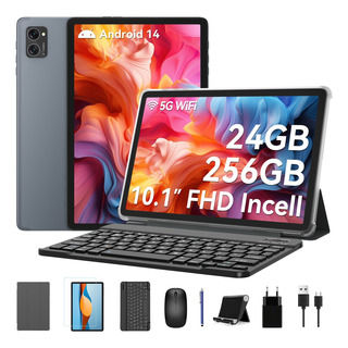 Tablet 10.1'' Android 14 8gb+256gb Rom Wifi Con Funda Mouse Tablet 10.1'' Android 14 8gb+256gb Rom Wifi Con Funda Mouse