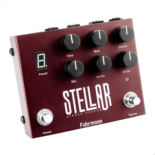 Keeley Aurora Digital Reverb Pedal Com E Branco | Frete grátis