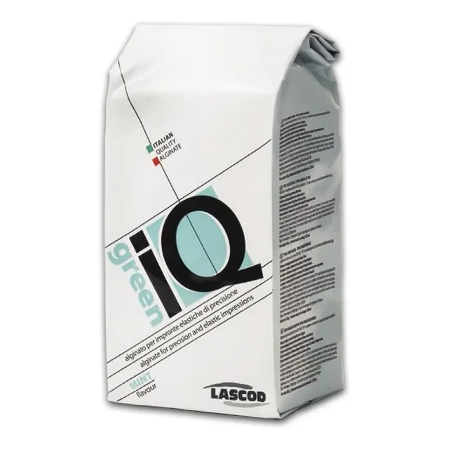 Alginato Iq Green Lascod 450 Grs Odontologia Fx Impresion
