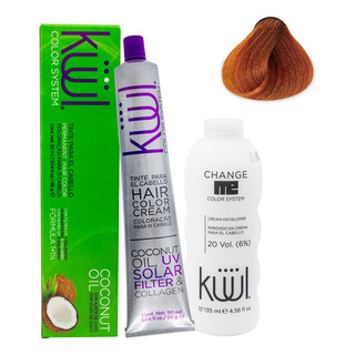 Kit Tinte De Cabello Kuul 90 Ml Naturales + Peroxido 20 Vol Kit Tinte De Cabello Kuul 90 Ml Naturales + Peroxido 20 Vol