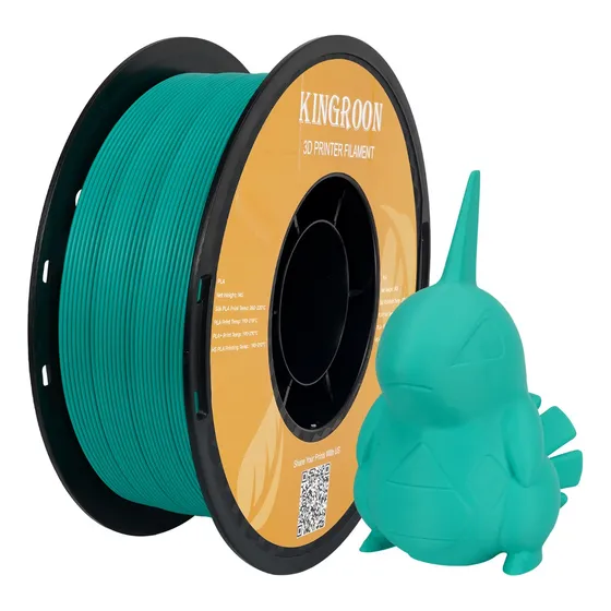 Kingroon High Speed Pla 1 Kg 1.75 Mm Velocidad De Impresión Color Verde