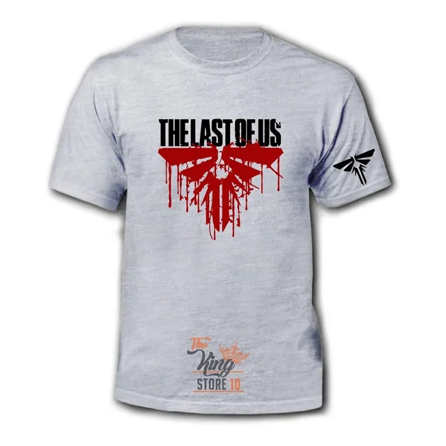 Polera, The Last Of Us, Logo Sangriento / The King Store 10