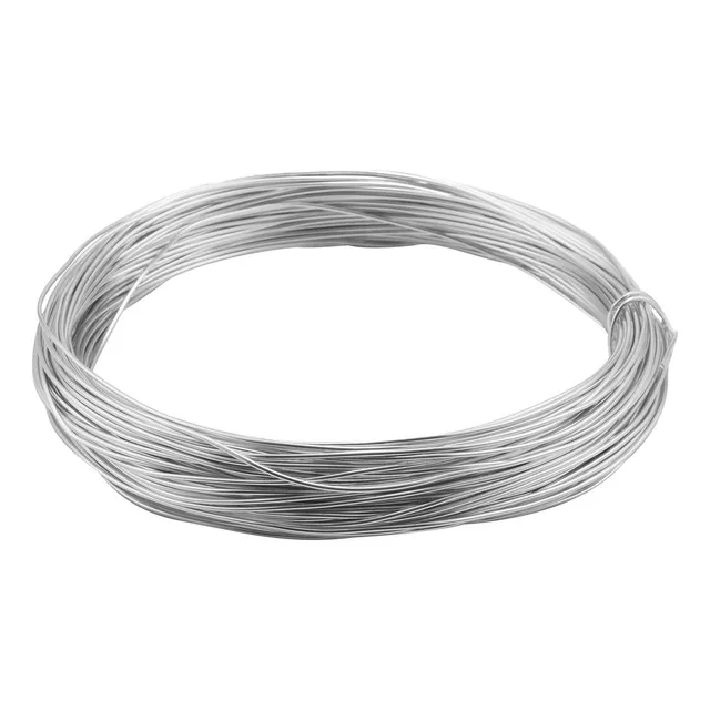 1 Rollo De Alambre De Aluminio Plateado Para Joyas, Modellin