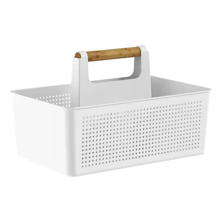 Organizador Multiuso Ou 8l Linha Flow Cor Branco