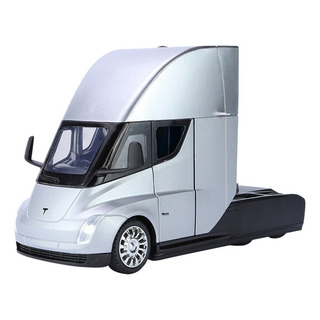 Tesla Semi Camión Miniatura Metal Coche Colección De Regalos Tesla Semi Camión Miniatura Metal Coche Colección De Regalos