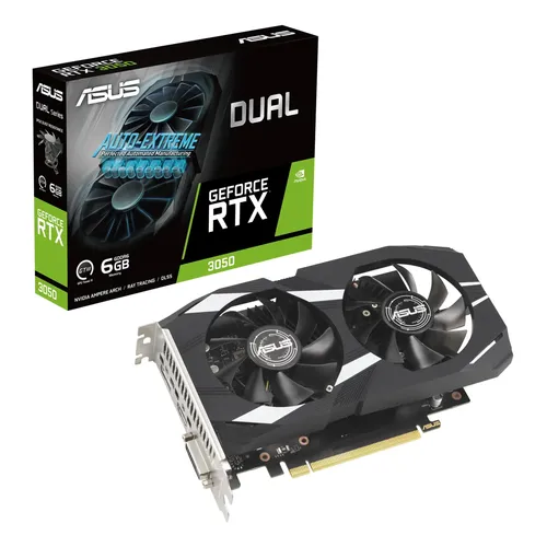 Placa de Video MSI GeForce RTX 3050 Ventus 2X OC, 6GB, GDDR6, 96