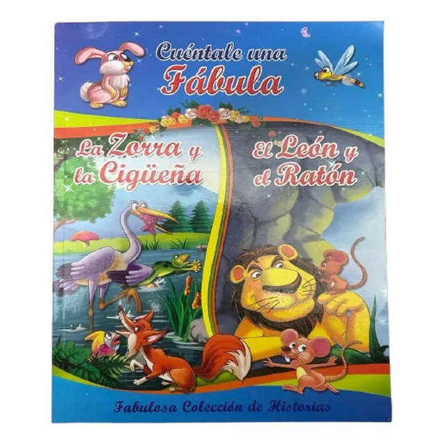 Cuentos Clasicos Didactico La Zorra Y La Zigueña El Rey Leon
