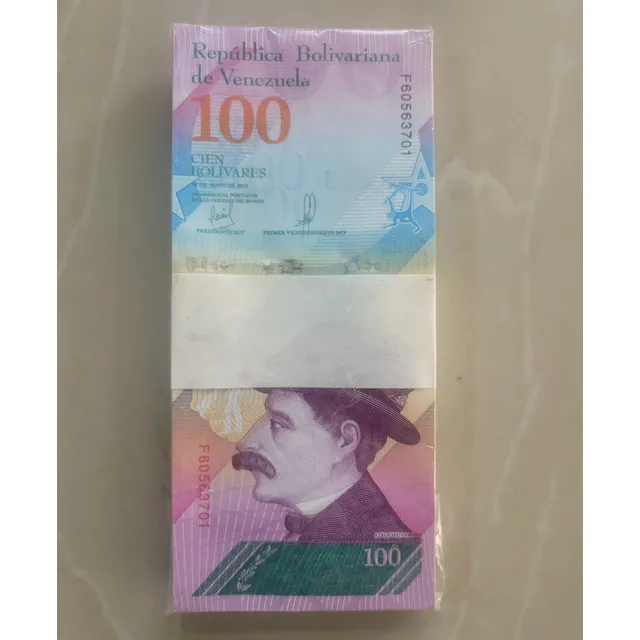Paca O Fajo Cien Bolivares Soberanos 100 Bss Coleccion Unc