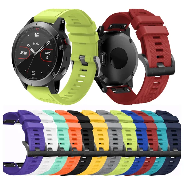 Malla Siliconada Para Garmin Fenix 5 / 6 / 7