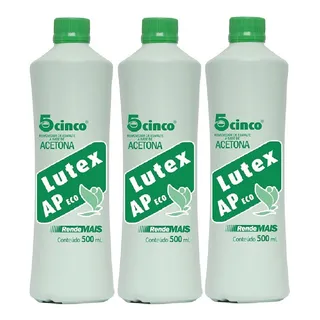 Kit 3 Lutex Ap Eco Cinco - O Mais Vendido - NĂŁo Mancha -top Kit 3 Lutex Ap Eco Cinco - O Mais Vendido - NĂŁo Mancha -top