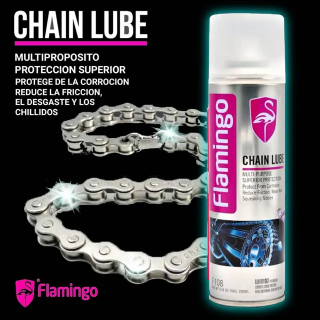 Lubricante De Cadenas Para Bicicletas Y Motos 