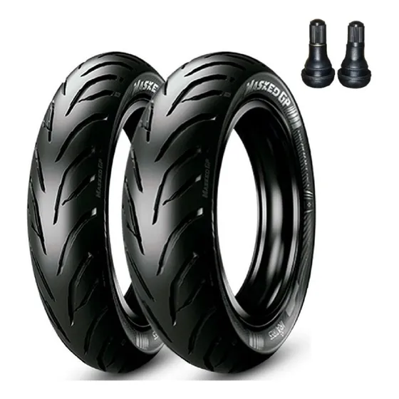 Par Pneu 140/70-17 E 110/70-17 Masked Cb300 Twister Fazer250