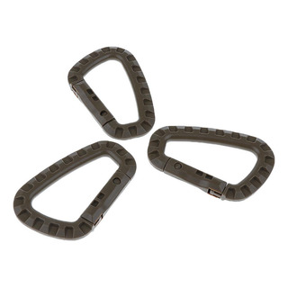 3 Piezas Carabiner Clip 3 Uds Bronceado 3 Uds Bronceado 3 Piezas Carabiner Clip 3 Uds Bronceado 3 Uds Bronceado