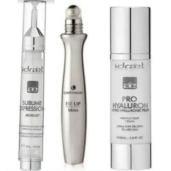 Kit X 3 Labios Volumen/ Arrugas Efecto Botox/ Flaccidez Faci