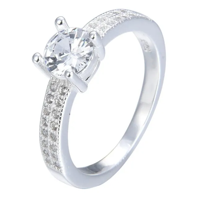 Anillo Solitario Modelo Cata En Plata 925