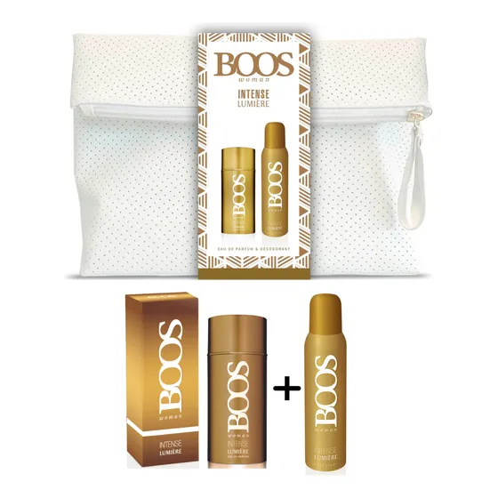 Perfume Boos Intense Lumiere + Deo Con Neceser De Regalo