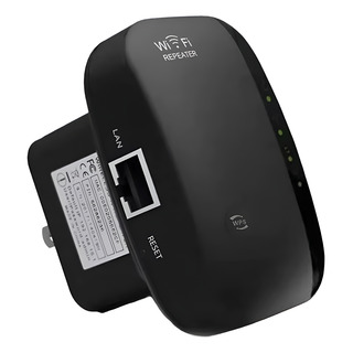 Repetidor/extensor Ap Wi-fi Inalámbrico Wifi De 300m Negro Repetidor/extensor Ap Wi-fi Inalámbrico Wifi De 300m Negro