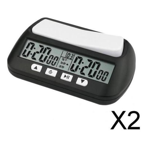 2xchess Game Competition Digital Count Up Down Timer Reloj