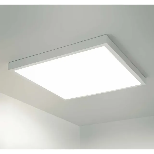 Lampara De Techo Cuadrada 48w 60x60 Oficina Sala Consultorio