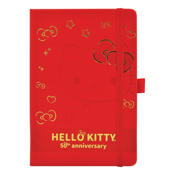 Libreta De Notas Premium Hello Kitty Con Elástico Danpex