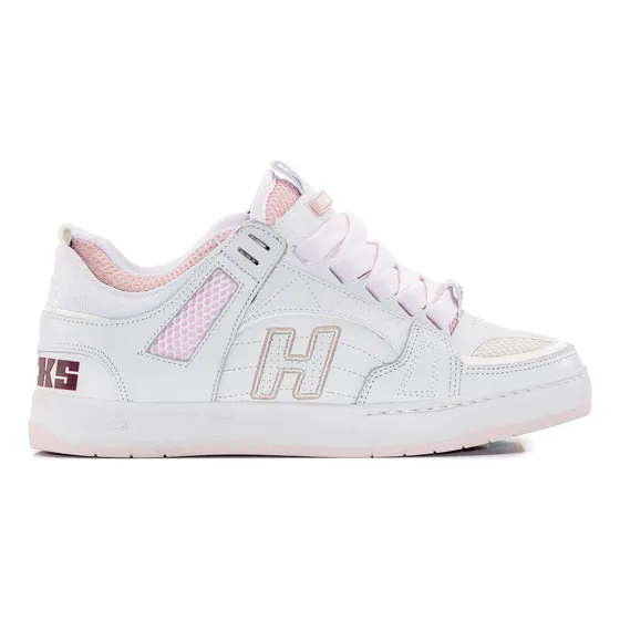 Tênis Hocks Bold Doce Branco Rosa + Brinde