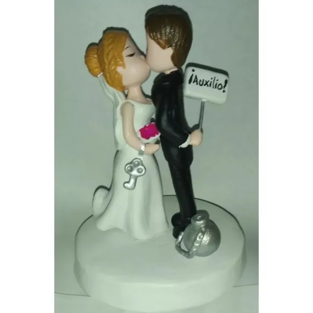 Novios Personalizados, Recuerdos Para Boda Masa Flexible