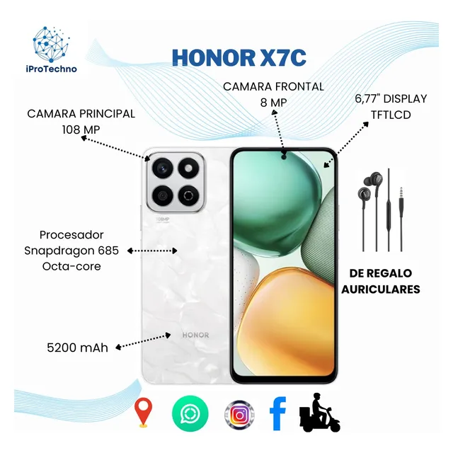 Honor X7c Dual Sim 256gb 8gb Ram - Libre