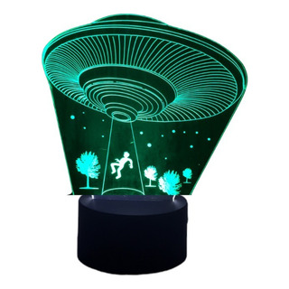 Luminária Led 3d | Et Extraterrestre | Abajur Pilha 1 Cor Luminária Led 3d | Et Extraterrestre | Abajur Pilha 1 Cor