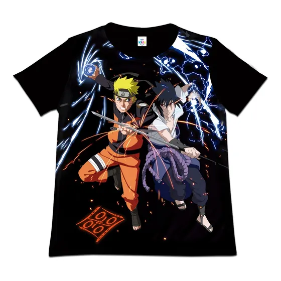 Franela Camisa Niño Naruto Y Sasuke