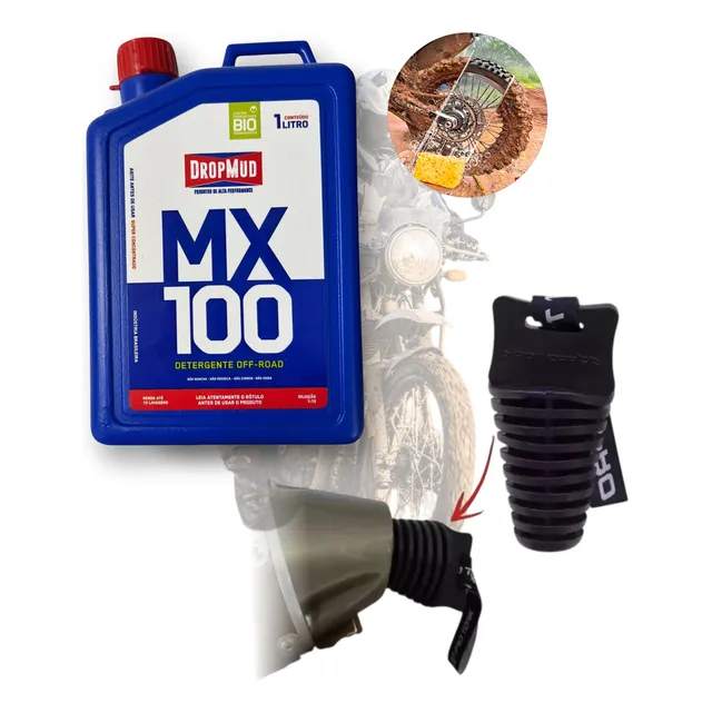 Kit Shampoo Automotivo Lava 1l Sabão Desengraxante Dropmud