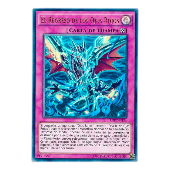 Yugi-oh! Return Of The Red-eyes Ldk2-enj34 Ultra