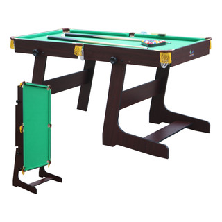 Mesa Billar Plegable 5 Pies Paño Color Verde Accesorios Incl Mesa Billar Plegable 5 Pies Paño Color Verde Accesorios Incl