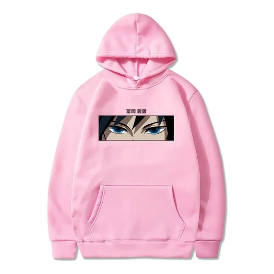Buzo Buso Saco Hoodie Capota Anime Demon Slayer, Giyu Adulto