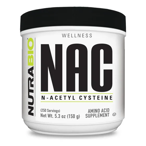 Suplemento De N-acetil Cisteína (nac) Nutrabio - 150 Gramos 
