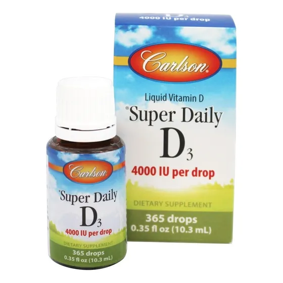 Carlson Labs Super Daily D3 4000 Ui, 0.35 Fz