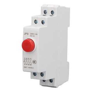 J Pulsador De Montaje En Riel Din Rojo Y Rojo Ac230v 2no 2nc J Pulsador De Montaje En Riel Din Rojo Y Rojo Ac230v 2no 2nc