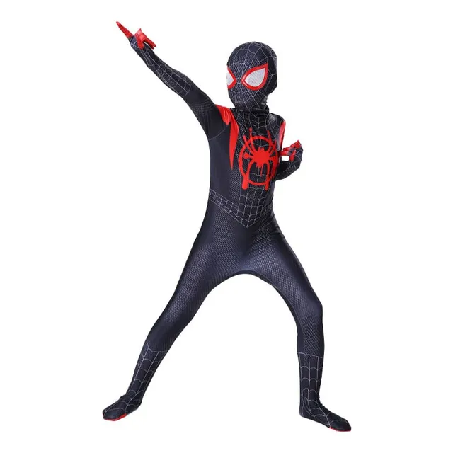 Disfraz Spiderman Miles Morales, Hombre Araña Para Niño