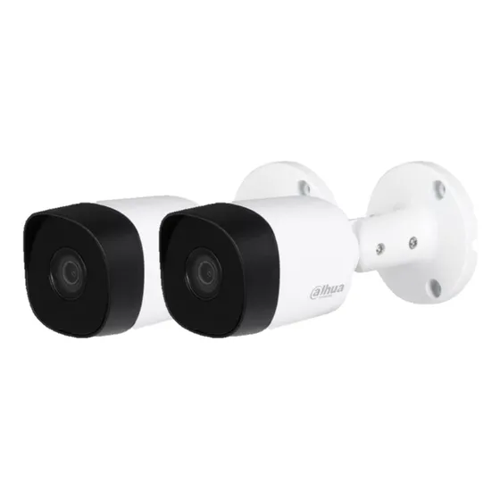 Dúo De Cámaras Dahua Hac-b2a21n 3.6mm Cooper 2 Mp Metal