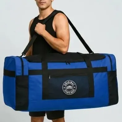 Bolsa de Viagem Vb Bags 86L Poliéster Grande Alça Ajustável Dobrável