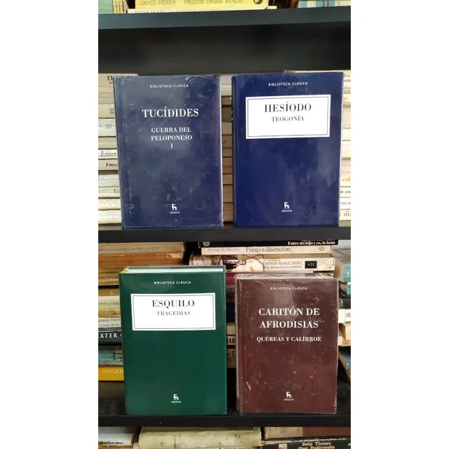 Hesiodo + Esquilo - Editorial Gredos / Libertador Nuevos