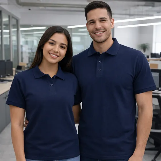Camisetas Tipo Polo En Algodón Para Dama Y Caballero Colores | Cuotas sin interés