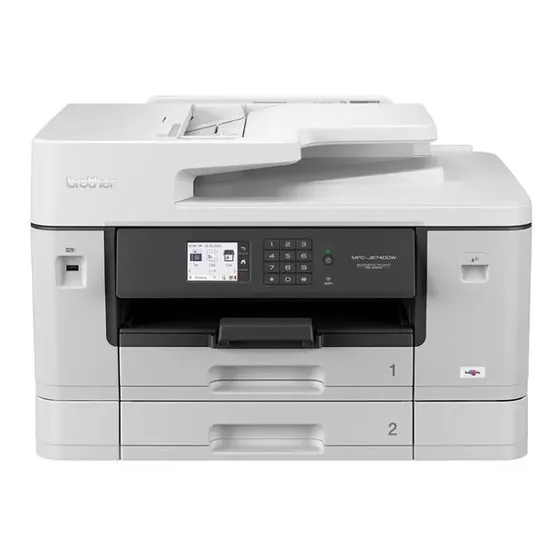 Impresora Multifuncional Brother A3 Adf Duplex Mfc-j6740dw Blanco