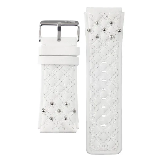 Correa De Cuero Bc06518, 28 Mm Blanco Mujer Lotus