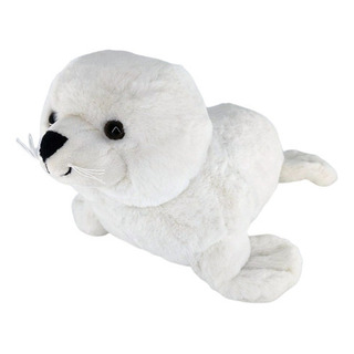 Foca Branca De Pelucia Presente Dia Das Crianças Foca Branca De Pelucia Presente Dia Das Crianças
