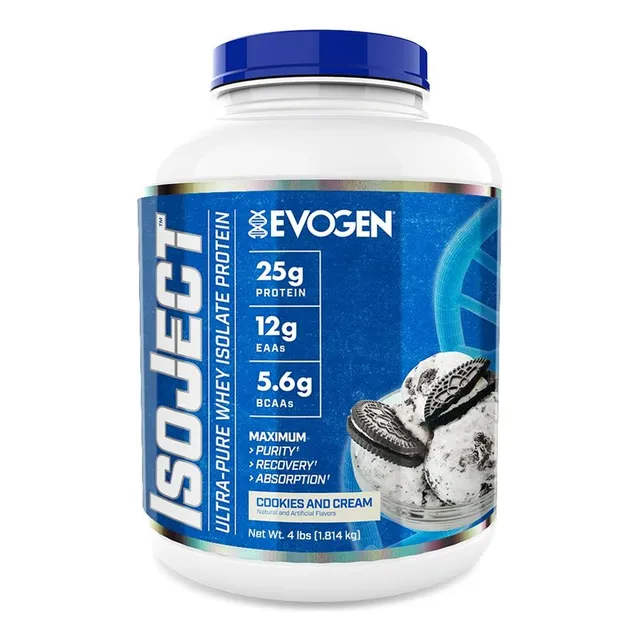 Proteina Evogen Ultra Pura Isolatada Isoject 1.8kg Eea+bcaa 