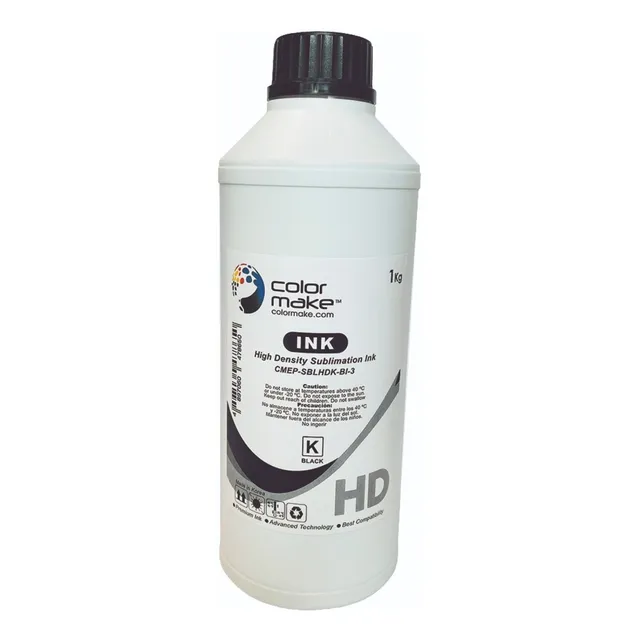 Tinta De Sublimacion Negro Litro Color Make