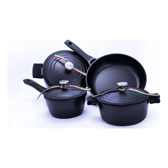 Panela Ceramica Designer Italiano Preto